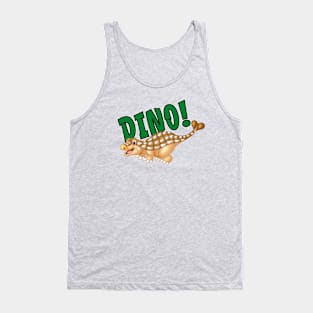 Cute Happy Dinosaur Spiked Dino Tank Top